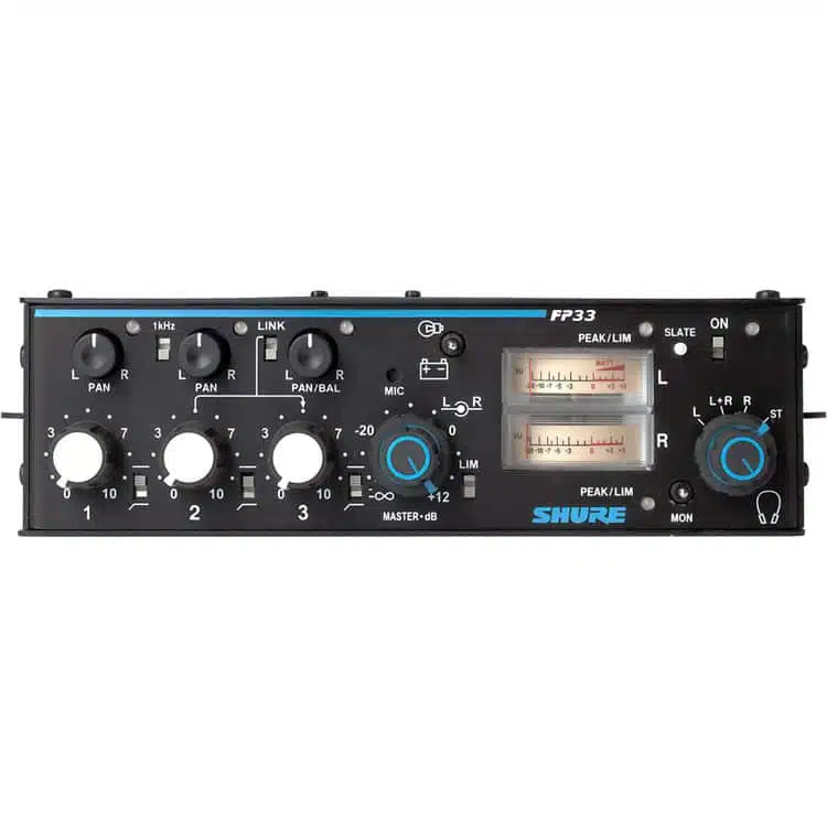 Shure FP 33/32A Audio Mixer