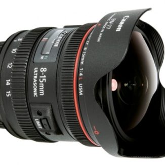 Canon 8-15mm L Series Fisheye