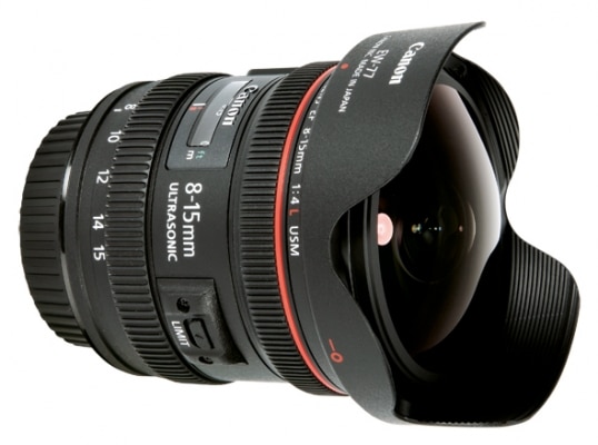 Canon 8-15mm L Series Fisheye