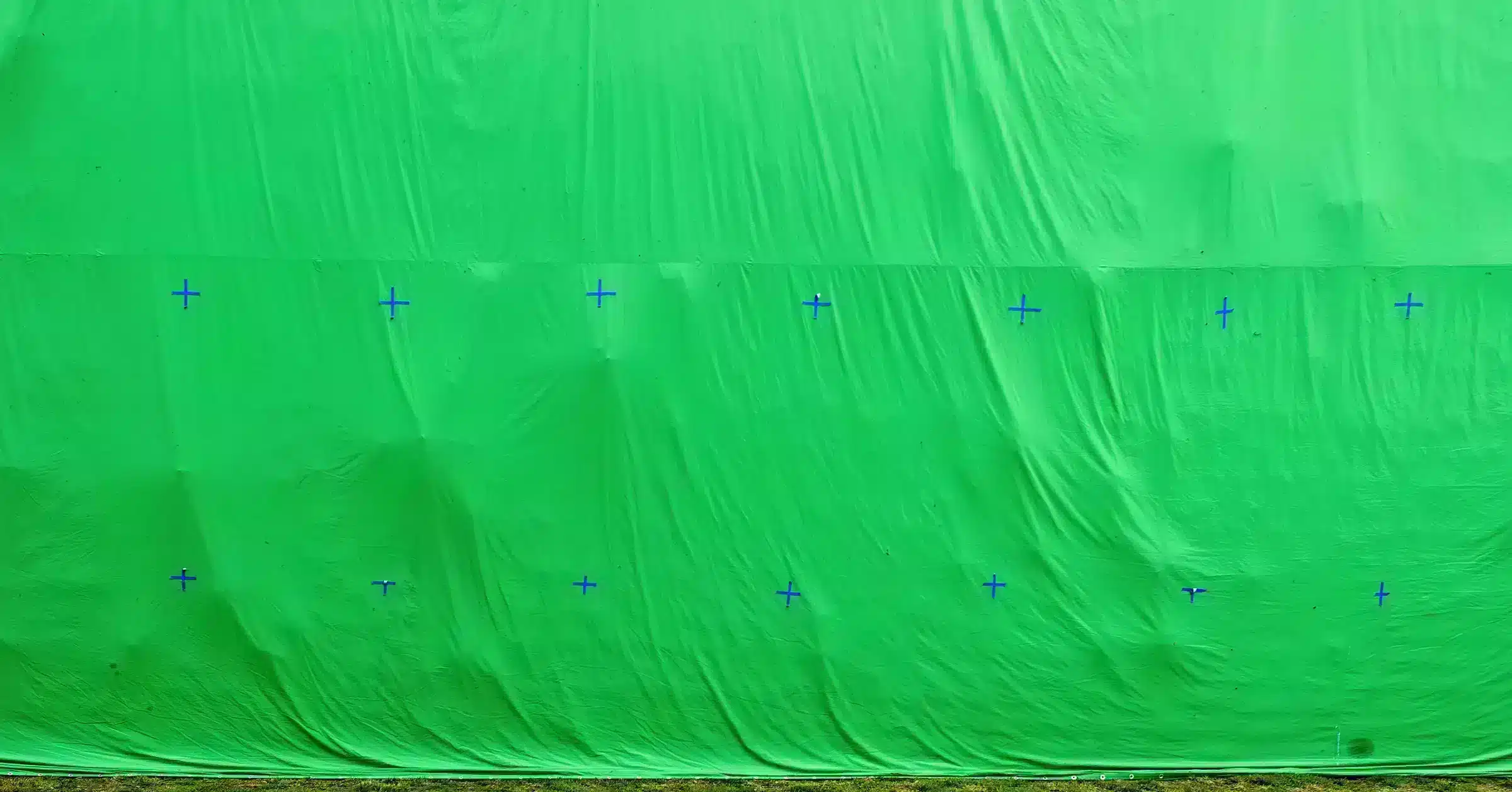Tech Green Fabric Backdrop