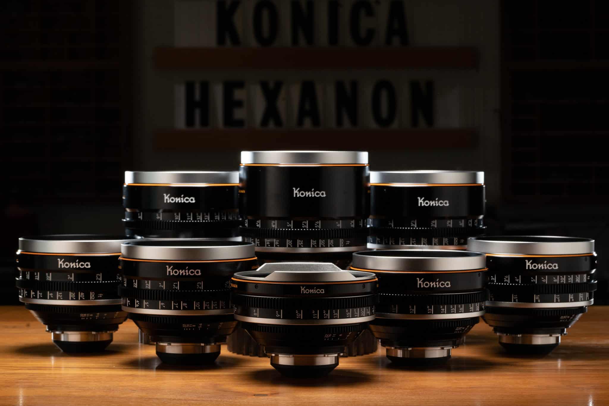 Konica Primes Lens Set